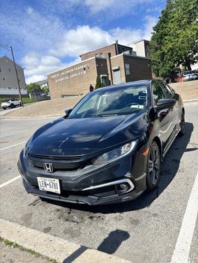 Black 2019 Honda Civic EX