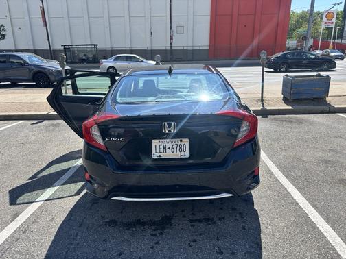 Black 2019 Honda Civic EX