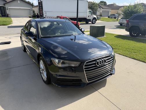 Blue 2017 Audi A6 2.0T Premium