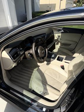 Blue 2017 Audi A6 2.0T Premium