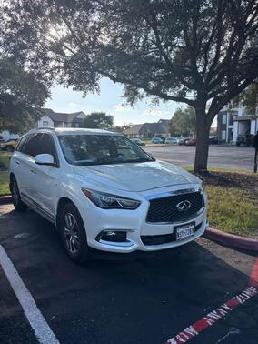 White 2020 INFINITI QX60 LUXE