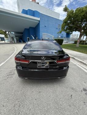 Black 2018 Lexus LS 500 Base