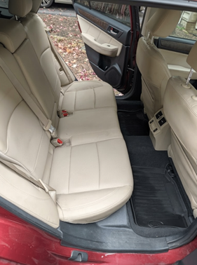 Red 2018 Subaru Outback 3.6R Limited