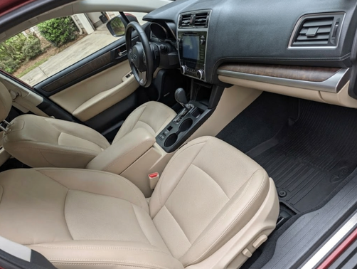 Red 2018 Subaru Outback 3.6R Limited