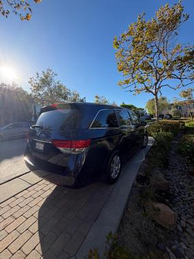 Blue 2015 Honda Odyssey EX-L