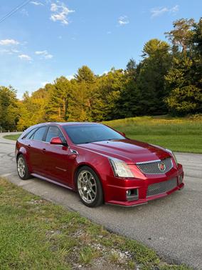 Red 2011 Cadillac CTS-V Base