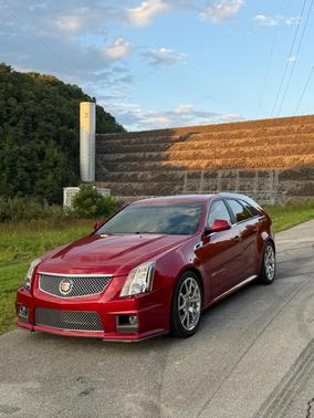 Red 2011 Cadillac CTS-V Base