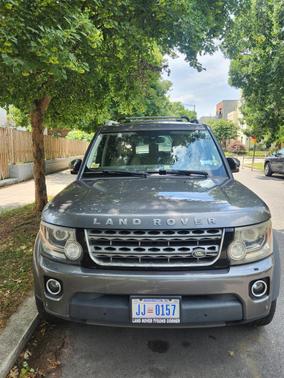 Gray 2016 Land Rover LR4 HSE