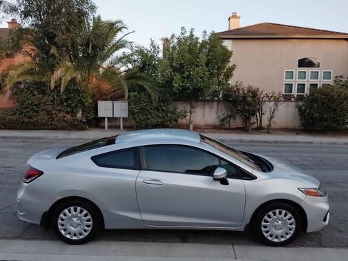 Silver 2015 Honda Civic LX