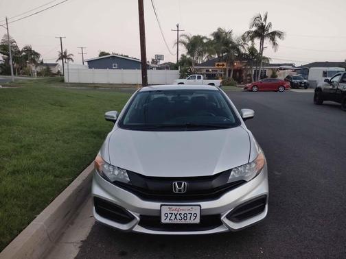 Silver 2015 Honda Civic LX