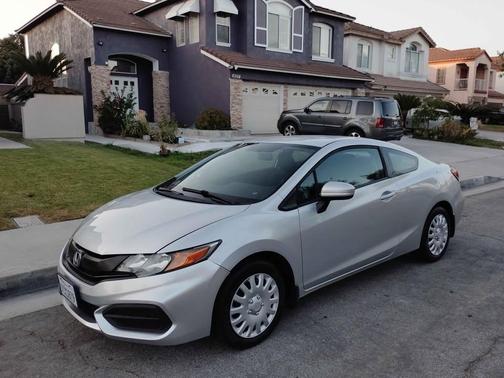 Silver 2015 Honda Civic LX