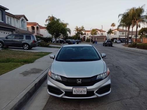 Silver 2015 Honda Civic LX
