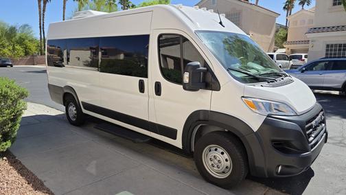 White 2023 RAM ProMaster 3500 Window Van High Roof