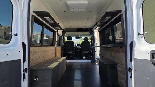 White 2023 RAM ProMaster 3500 Window Van High Roof