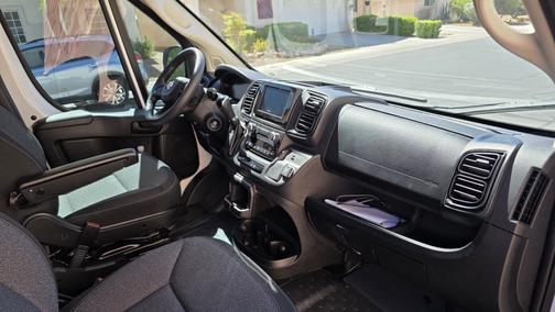 White 2023 RAM ProMaster 3500 Window Van High Roof