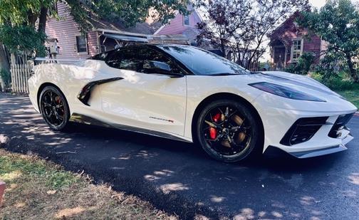 White 2022 Chevrolet Corvette Stingray w/3LT