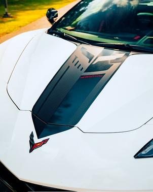 White 2022 Chevrolet Corvette Stingray w/3LT