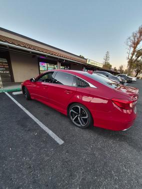 Red 2019 Honda Accord Sport