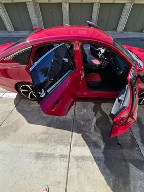 Red 2019 Honda Accord Sport