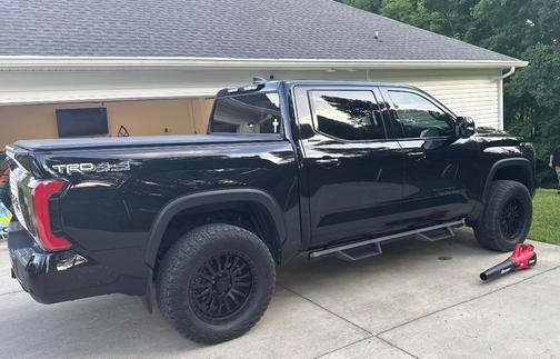 Black 2024 Toyota Tundra Hybrid Limited