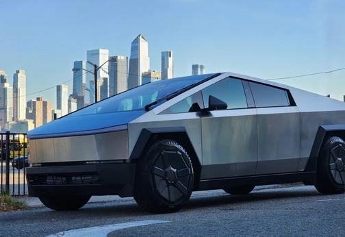 Silver 2024 Tesla Cybertruck AWD