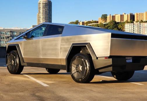 Silver 2024 Tesla Cybertruck AWD