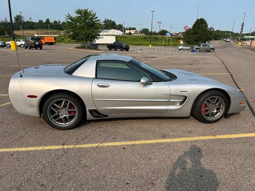 Silver 2001 Chevrolet Corvette Z06