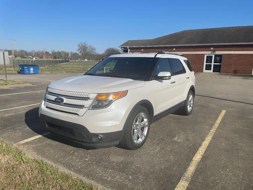 White 2014 Ford Explorer Limited