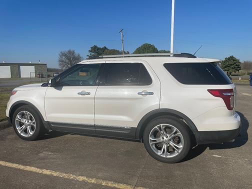 White 2014 Ford Explorer Limited