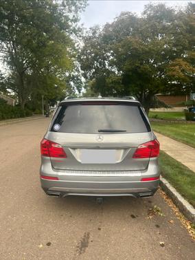 Gray 2014 Mercedes-Benz GL-Class GL 450 4MATIC
