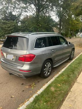 Gray 2014 Mercedes-Benz GL-Class GL 450 4MATIC