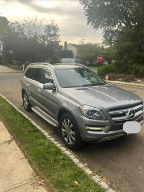 Gray 2014 Mercedes-Benz GL-Class GL 450 4MATIC