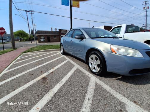 Blue 2009 Pontiac G6 Base