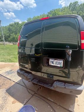 Green 2014 Chevrolet Express 3500 Work Van