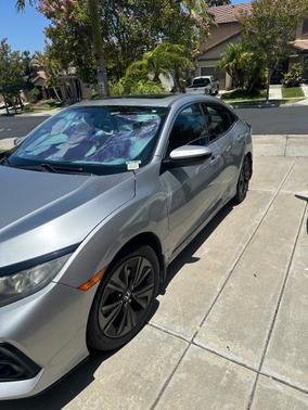 Silver 2017 Honda Civic EX