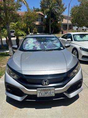 Silver 2017 Honda Civic EX