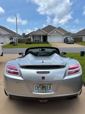 Silver 2007 Saturn Sky Base