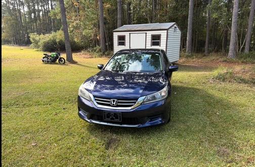 Blue 2014 Honda Accord LX