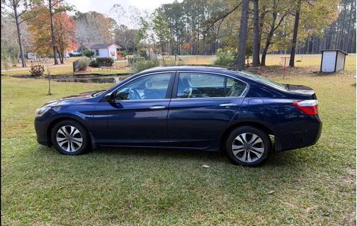 Blue 2014 Honda Accord LX
