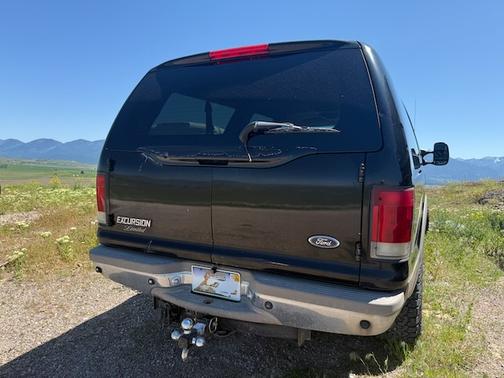 Black 2002 Ford Excursion Limited Ultimate