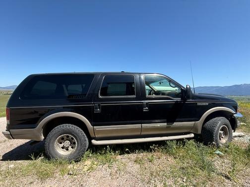 Black 2002 Ford Excursion Limited Ultimate