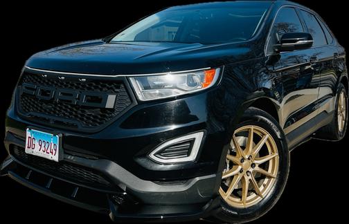 Black 2018 Ford Edge Titanium