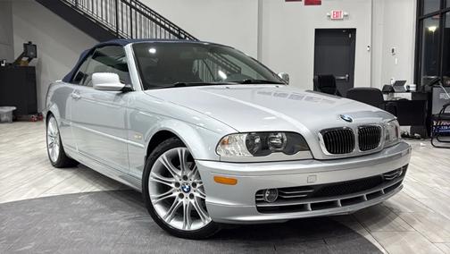 Silver 2001 BMW 325 Ci