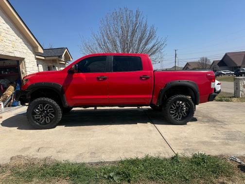 Red 2010 Toyota Tundra Grade