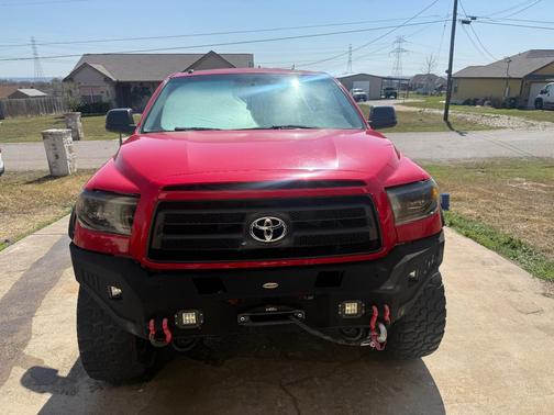 Red 2010 Toyota Tundra Grade