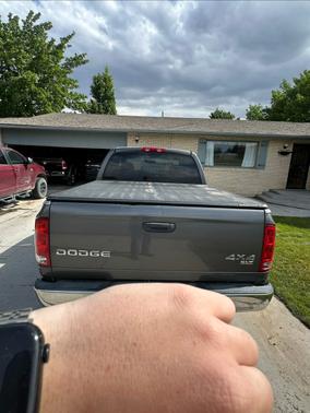 Gray 2003 Dodge Ram 1500 SLT Quad Cab