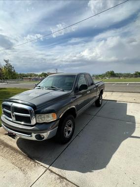 Gray 2003 Dodge Ram 1500 SLT Quad Cab