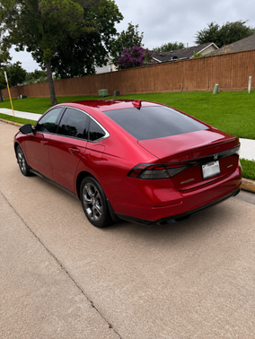 Red 2023 Honda Accord Hybrid EX-L
