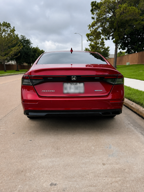 Red 2023 Honda Accord Hybrid EX-L