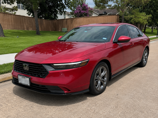 Red 2023 Honda Accord Hybrid EX-L